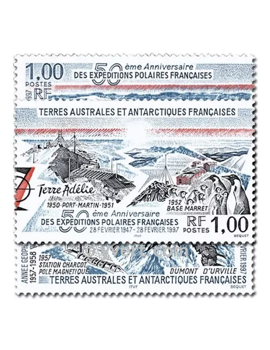 n° 223/225 - Timbre TAAF Poste