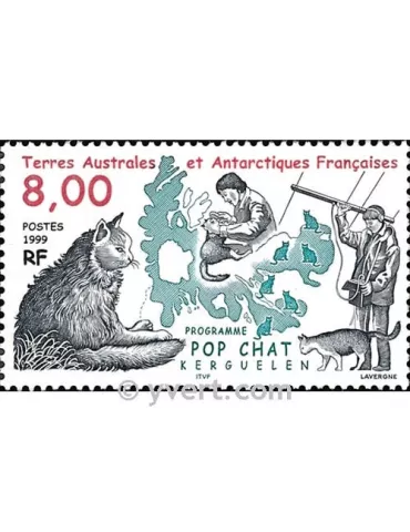 n° 242 - Timbre TAAF Poste 2