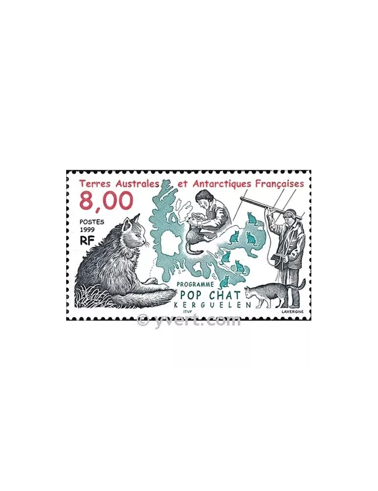 n° 242 - Timbre TAAF Poste