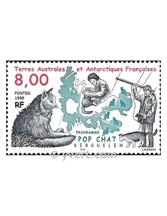 n° 242 - Timbre TAAF Poste