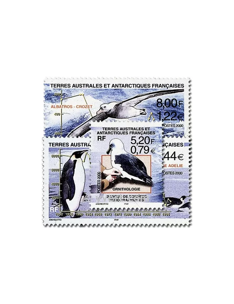 n° 270/272 - Timbre TAAF Poste