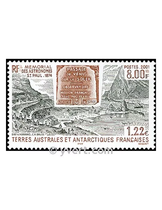 n° 297 - Timbre TAAF Poste