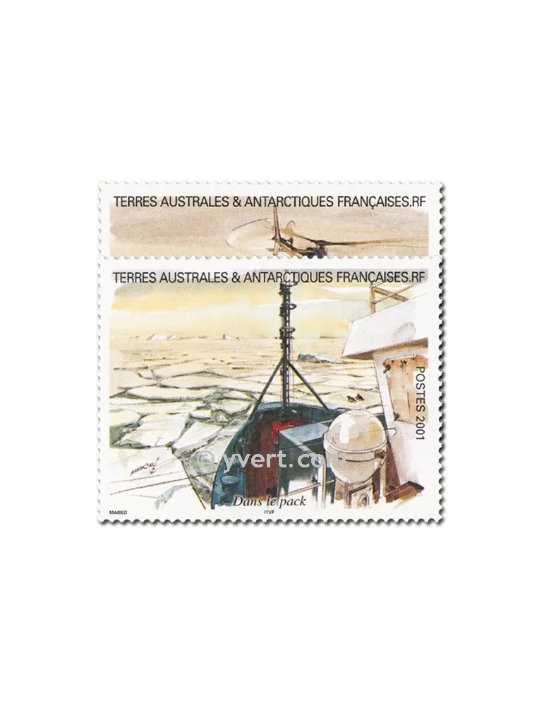 n° 308/321 - Timbre TAAF Poste