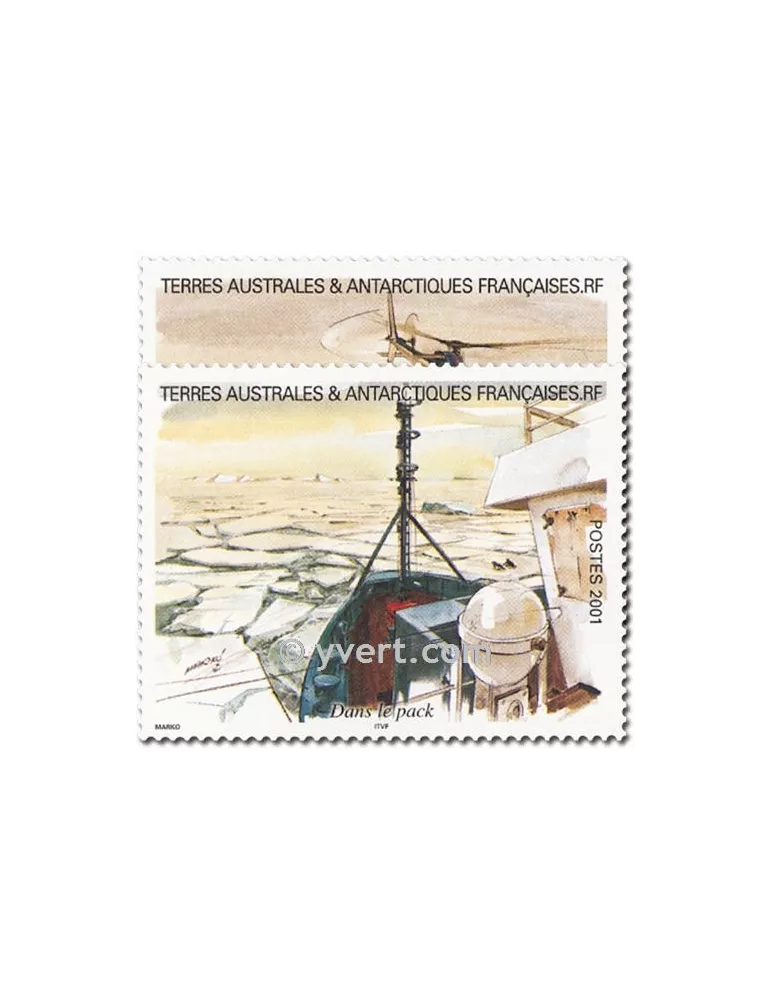 n° 308/321 - Timbre TAAF Poste