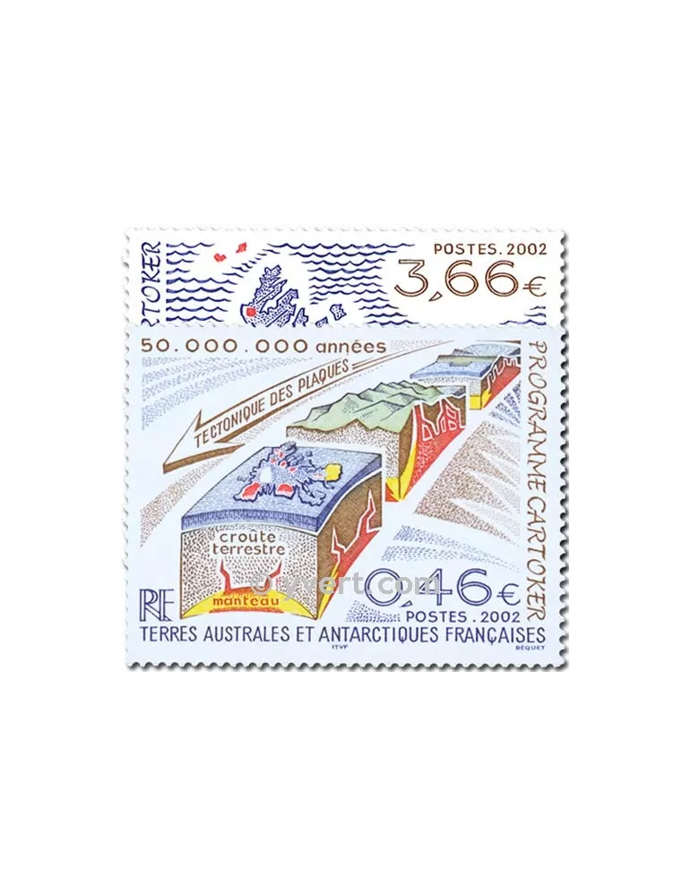 n° 336/337 - Timbre TAAF Poste