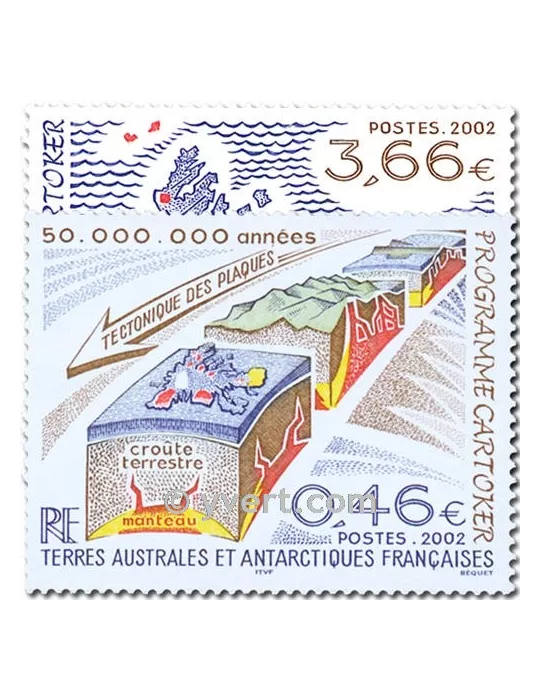 n° 336/337 - Timbre TAAF Poste