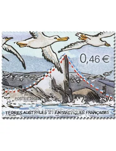 n° 340/343 - Timbre TAAF Poste 2