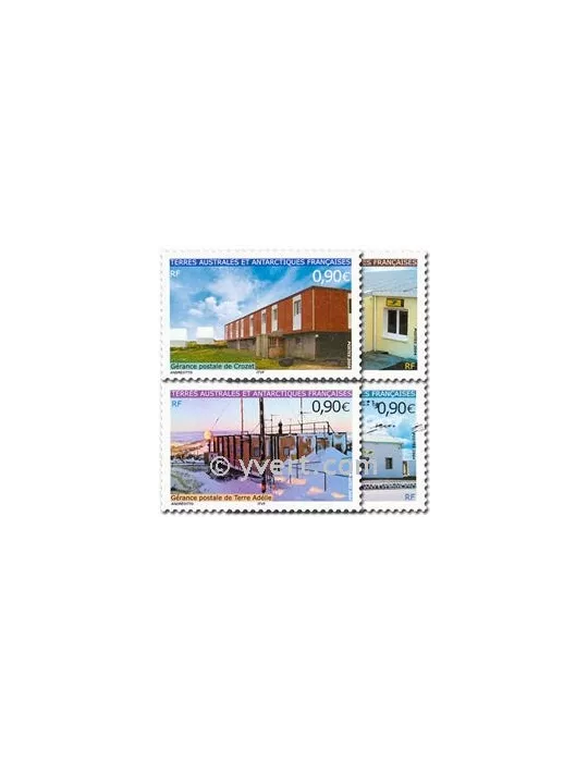 n° 395/398 - Timbre TAAF Poste