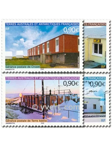 n° 395/398 - Timbre TAAF Poste 2