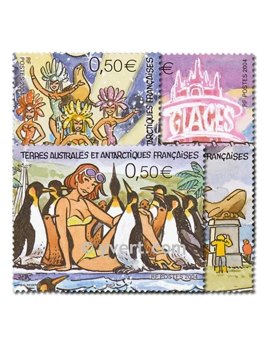 n° 399/402 - Timbre TAAF Poste