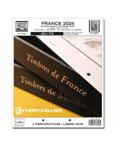 FRANCE FS : 2024 - 2E SEMESTRE (JEUX SANS POCHETTES)