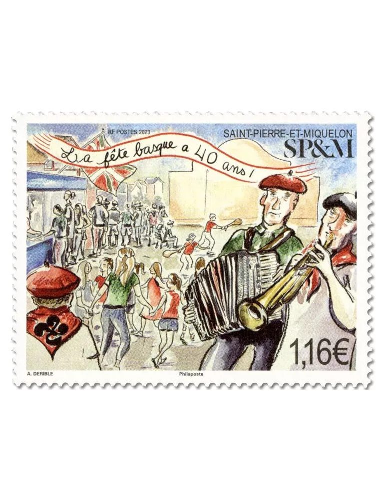 n° 1320 - Timbre Saint-Pierre et Miquelon Poste