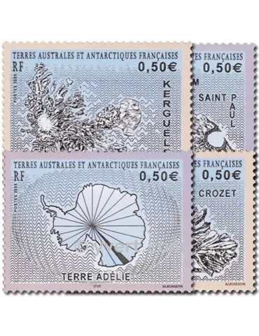 n° 431/434 - Timbre TAAF Poste 2