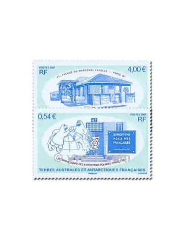 n° 459/460 - Timbre TAAF Poste