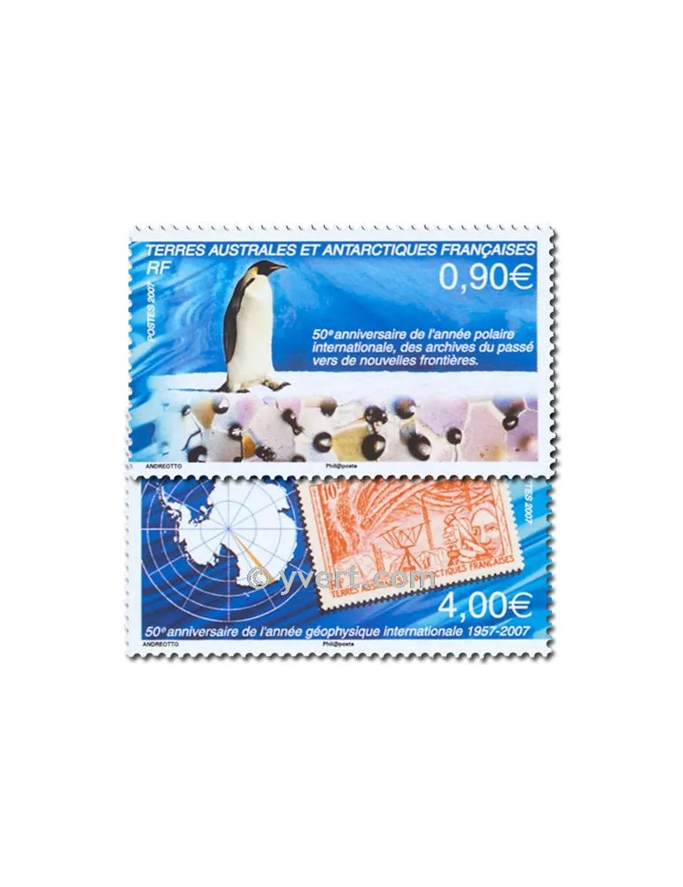 n° 469/470 - Timbre TAAF Poste