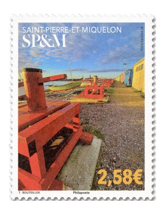n° 1328 - Timbre Saint-Pierre et Miquelon Poste