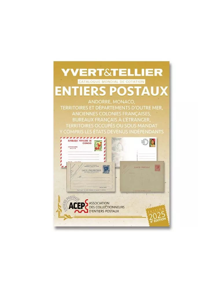 ENTIERS POSTAUX 2025