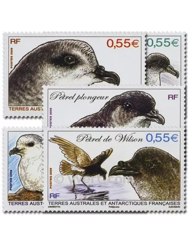 n° 530/534 - Timbre TAAF Poste 2