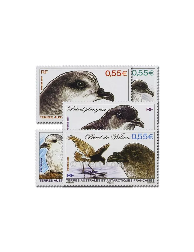 n° 530/534 - Timbre TAAF Poste