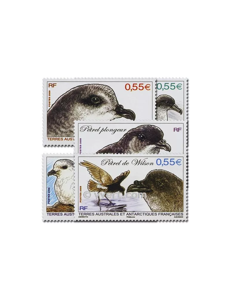 n° 530/534 - Timbre TAAF Poste