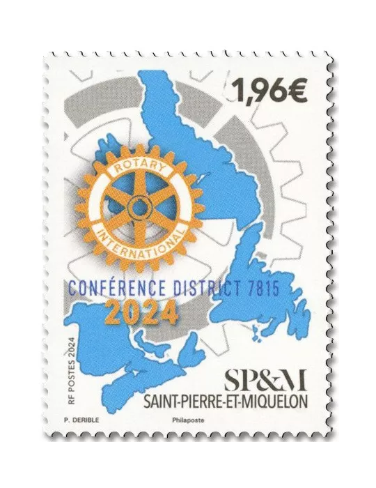 n° 1335 - Timbre Saint-Pierre et Miquelon Poste