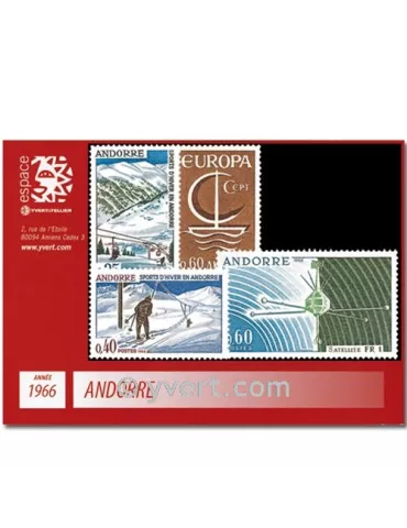 n° 175/178 - Timbre Andorre Année complète (1966) 2