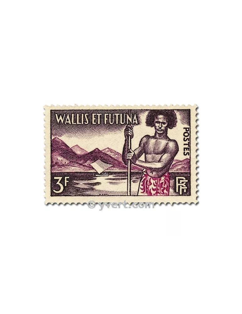 n° 157/158B - Timbre Wallis et Futuna Poste