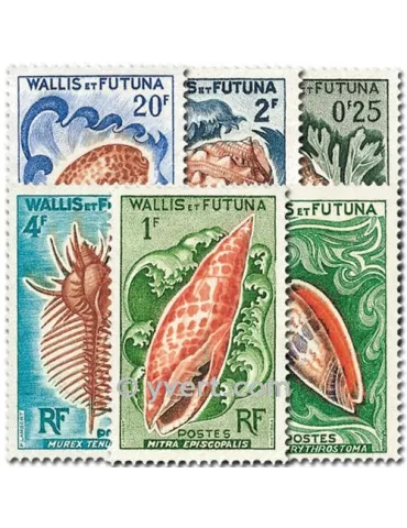 n° 162/167 - Timbre Wallis et Futuna Poste 2