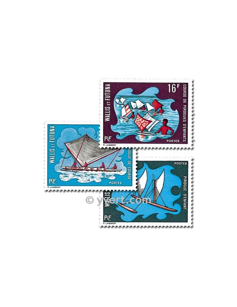 n° 182/184 - Timbre Wallis et Futuna Poste