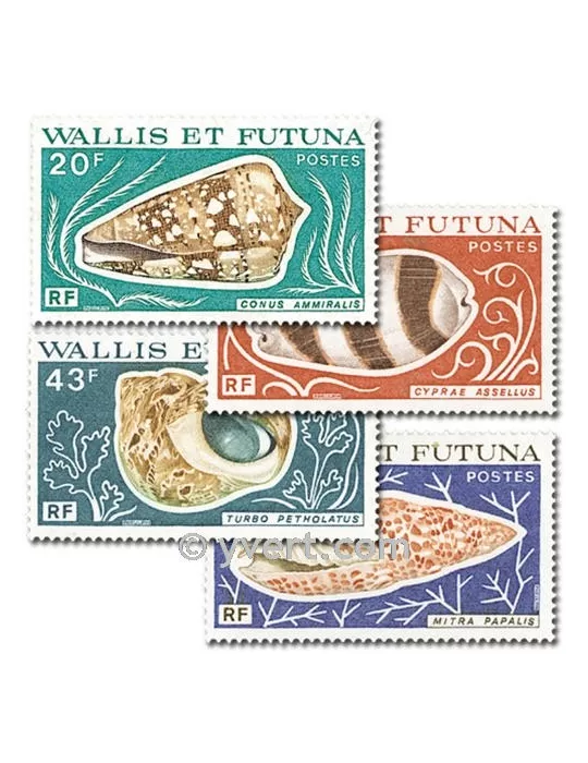 n° 192/195 - Timbre Wallis et Futuna Poste