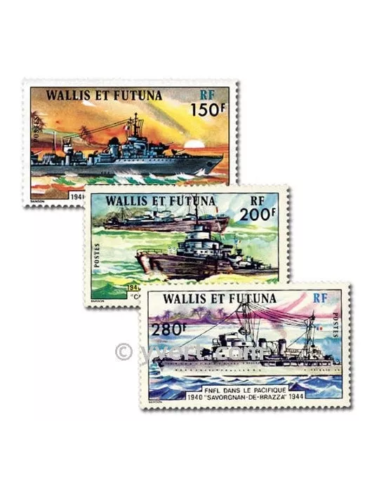 n° 210/212 - Timbre Wallis et Futuna Poste
