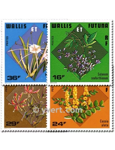 n° 213/216 - Timbre Wallis et Futuna Poste 2