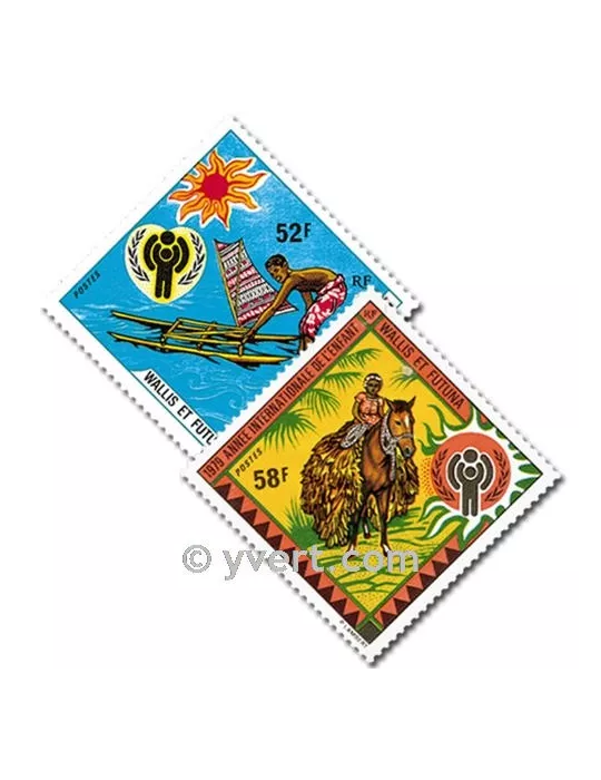 n° 232/233 - Timbre Wallis et Futuna Poste
