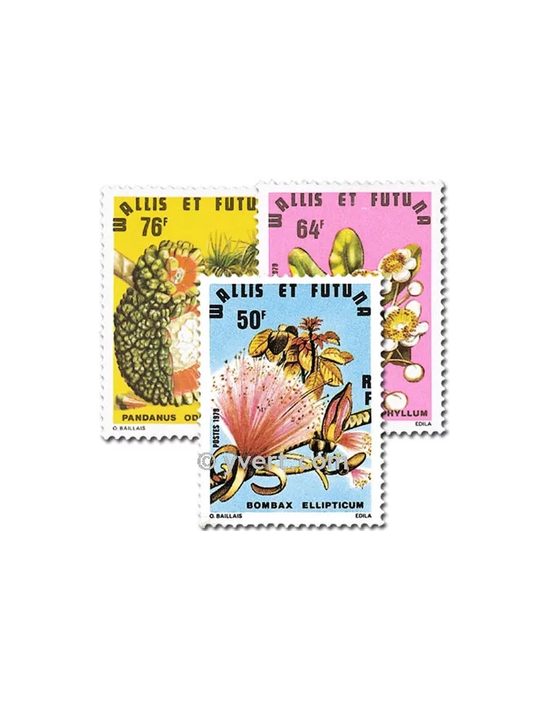 n° 234/236 - Timbre Wallis et Futuna Poste