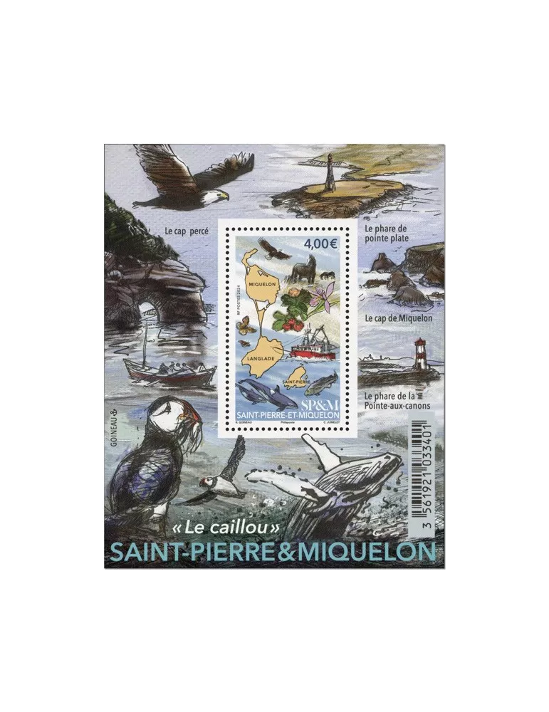 n° F1337 - Timbre Saint-Pierre et Miquelon Poste