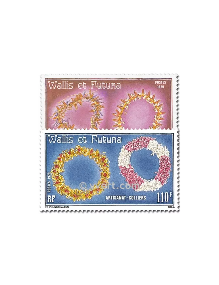 n° 241/242 - Timbre Wallis et Futuna Poste