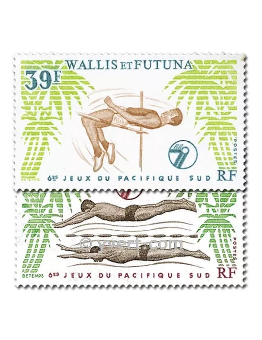 n° 243/244 - Timbre Wallis et Futuna Poste