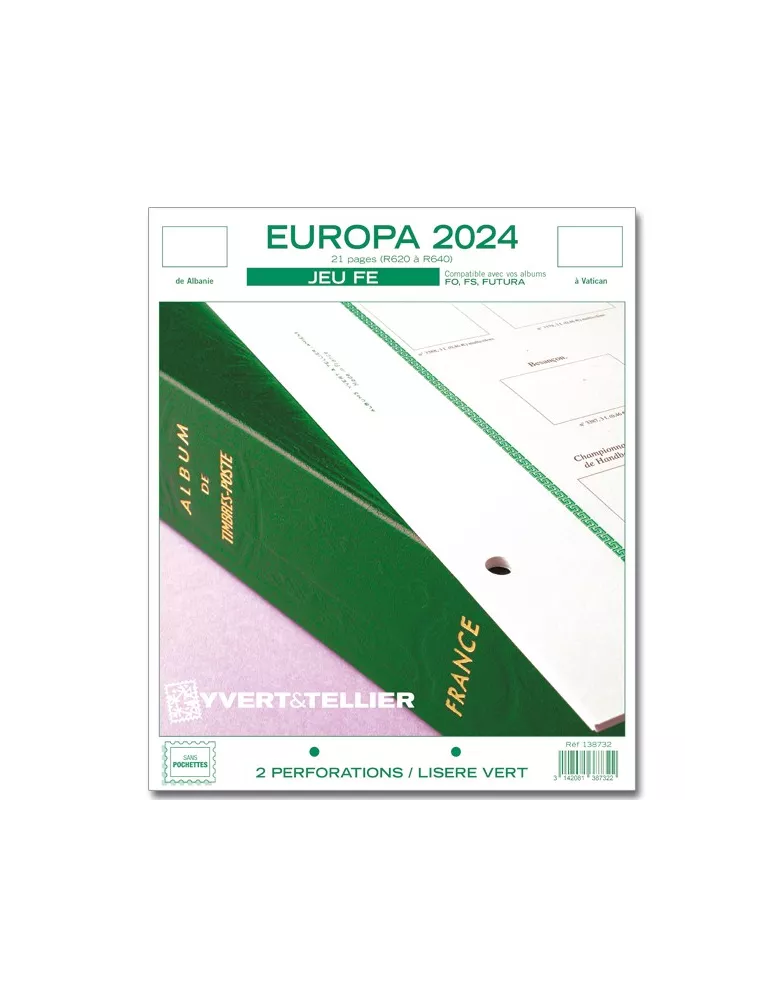EUROPA FE : 2024 (JEUX SANS POCHETTES)