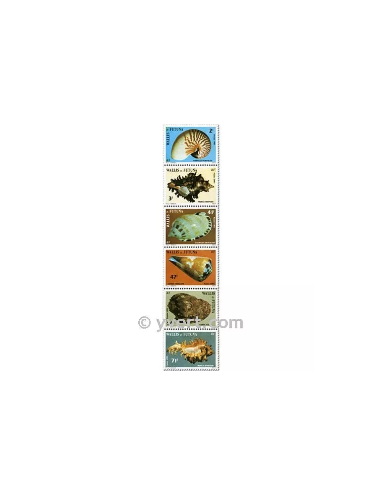 n° 323/328f (feuille) - Timbre Wallis et Futuna Poste