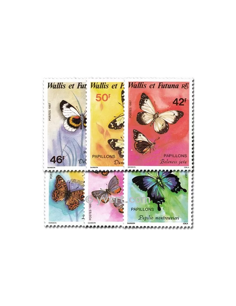 n° 353/358 - Timbre Wallis et Futuna Poste