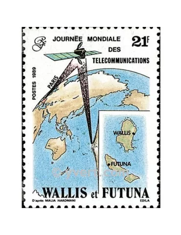 n° 387 - Timbre Wallis et Futuna Poste 2