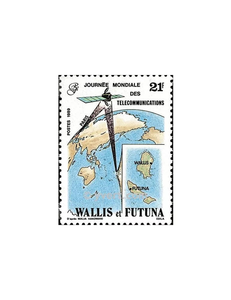 n° 387 - Timbre Wallis et Futuna Poste