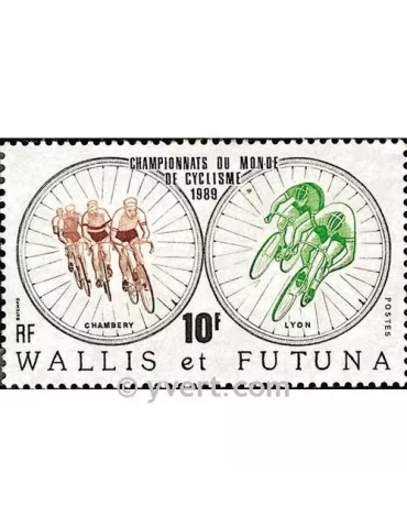 n° 390 - Timbre Wallis et Futuna Poste 2