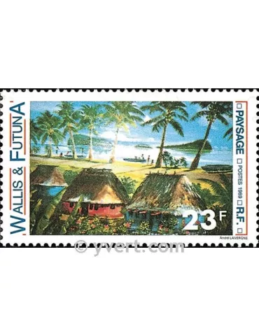 n° 392 - Timbre Wallis et Futuna Poste 2