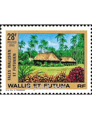 n° 402 - Timbre Wallis et Futuna Poste 2