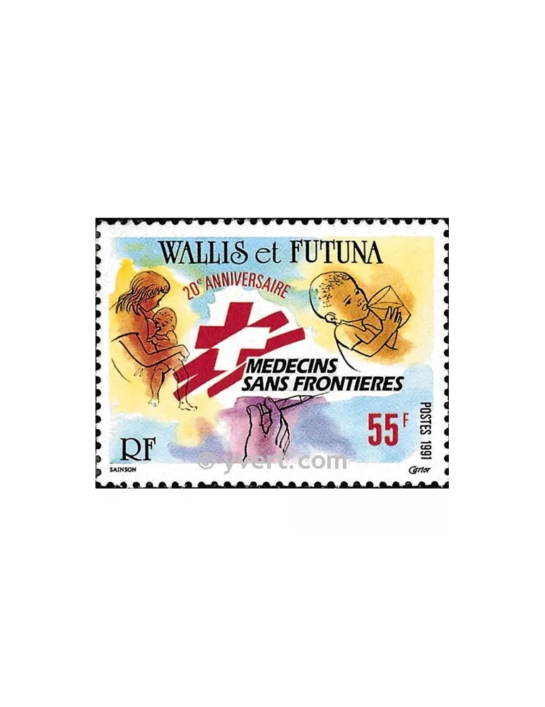 n° 407 - Timbre Wallis et Futuna Poste