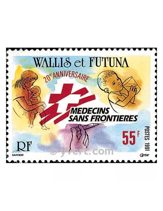 n° 407 - Timbre Wallis et Futuna Poste