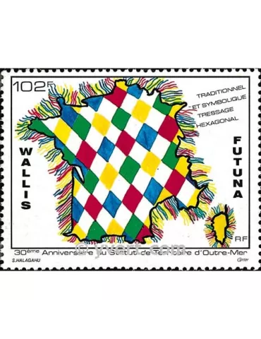 n° 414 - Timbre Wallis et Futuna Poste 2