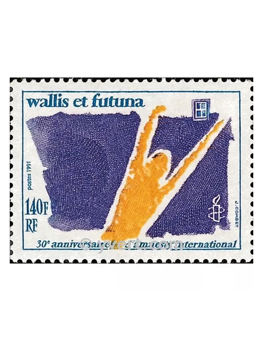 n° 417 - Timbre Wallis et Futuna Poste