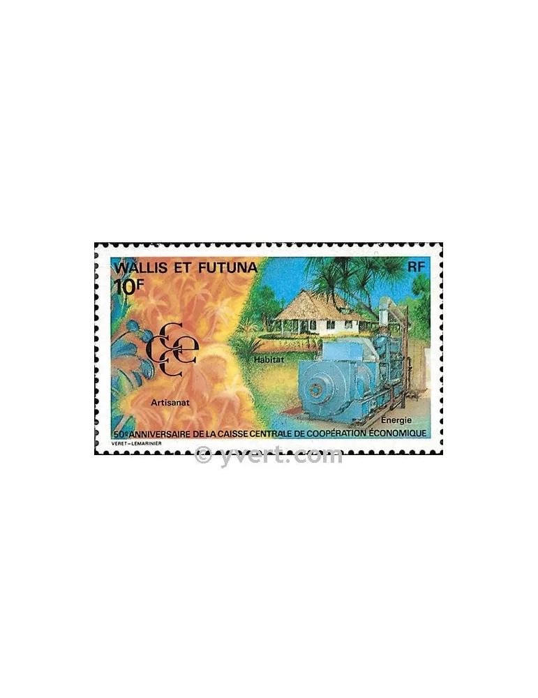 n° 419 - Timbre Wallis et Futuna Poste